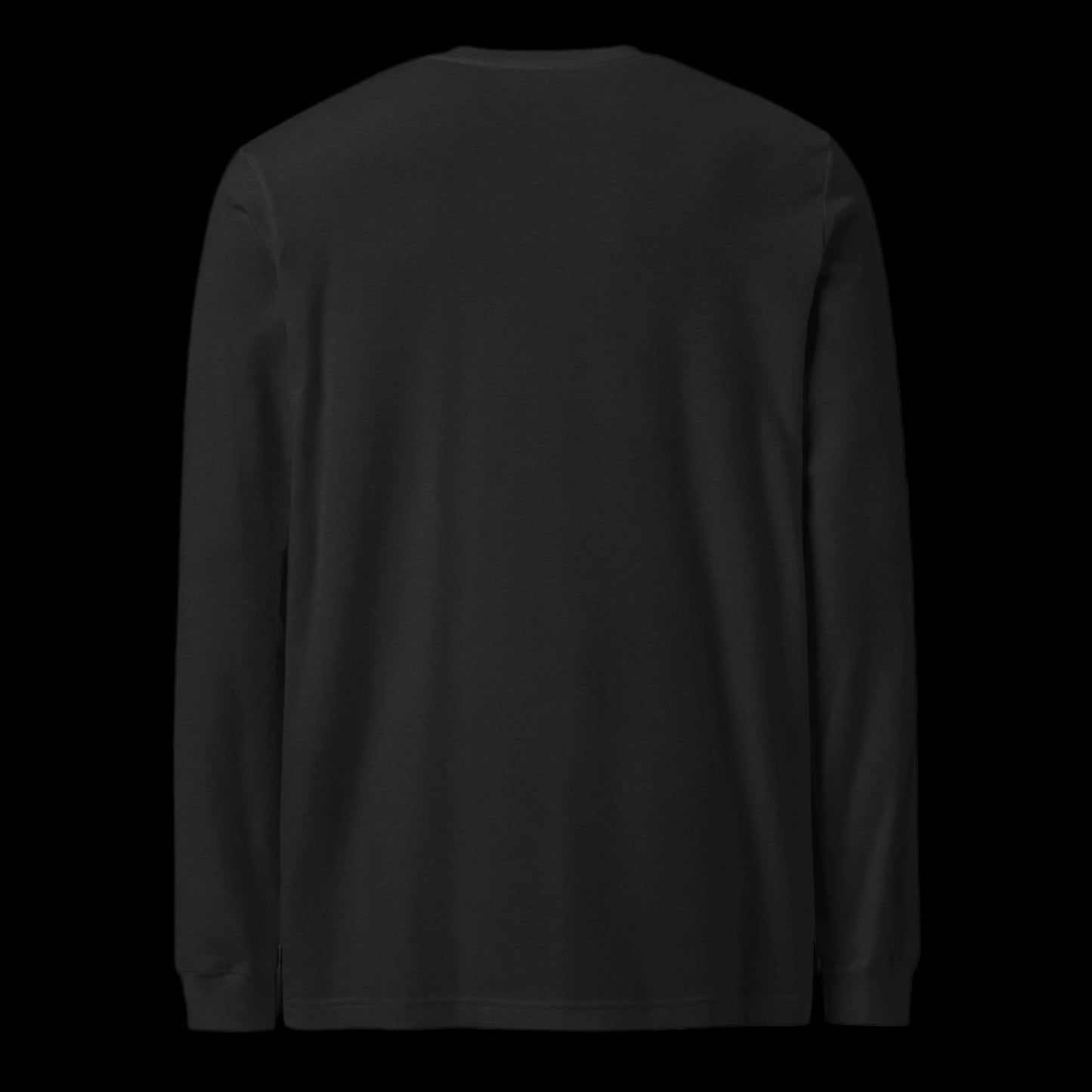 Black long-sleeve shirt