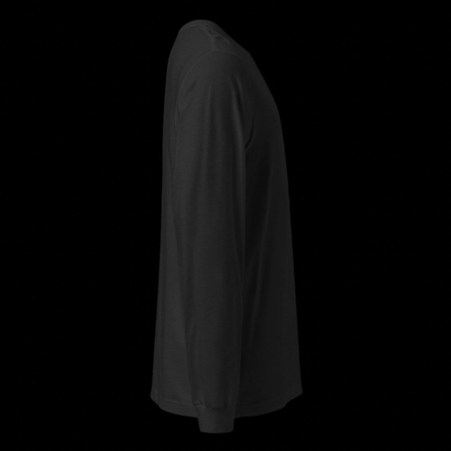 Black long-sleeve shirt